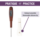 M° Chocolate - 2-in-1 Thermospatula