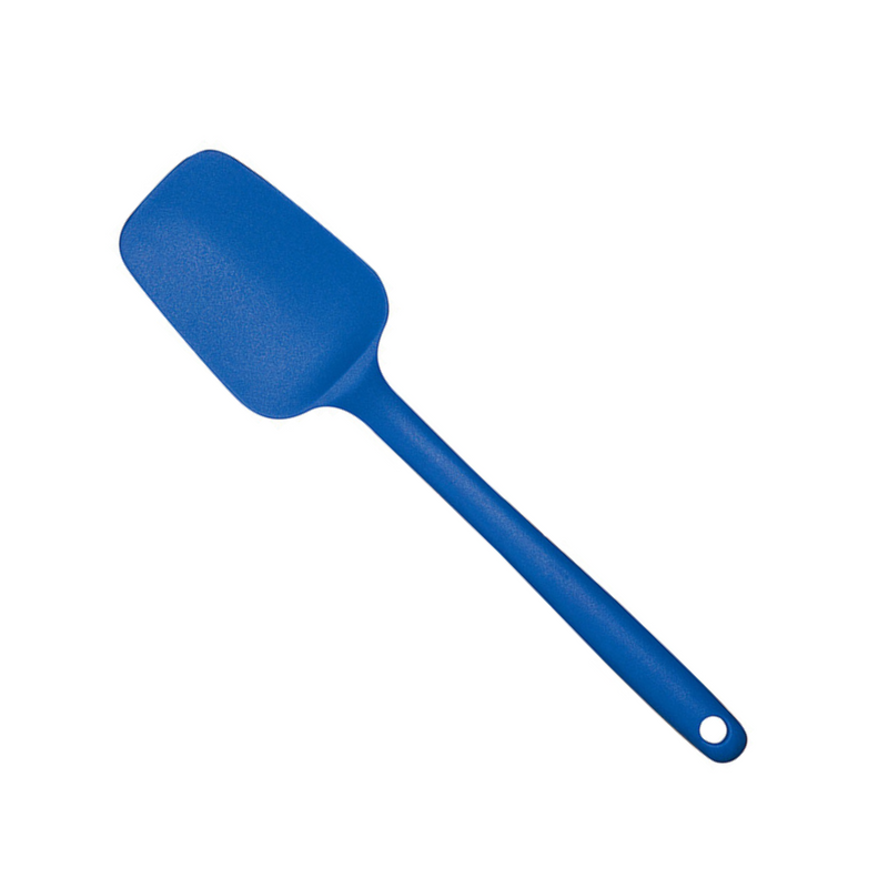 Silicone spoon set, long - Sebra Eat - Vintage blue – sebra