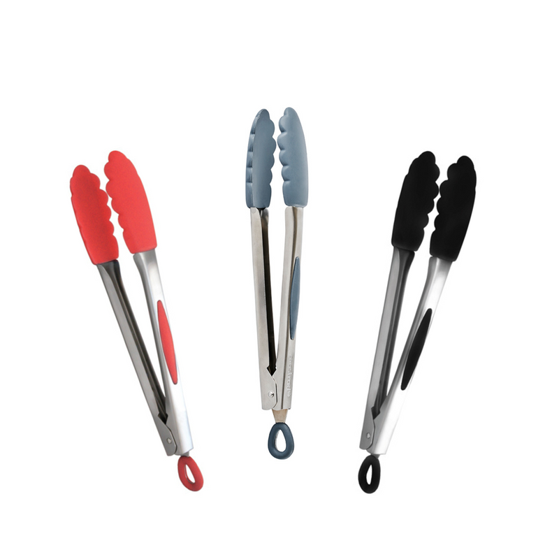 Stainless Steel Tongs 12"