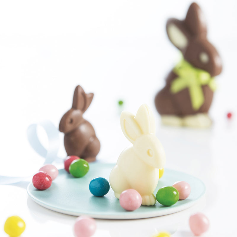 BUNNY CHOCOLATE MOLDS - SET OF 6