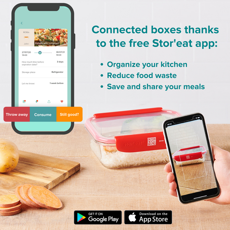 Smart Food Storage Container - Large (51.40 fl oz)